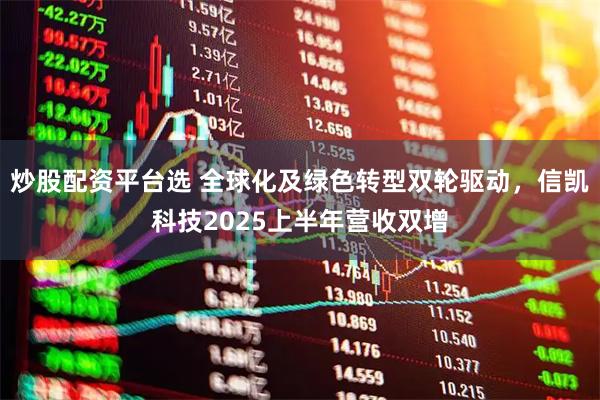 炒股配资平台选 全球化及绿色转型双轮驱动，信凯科技2025上半年营收双增