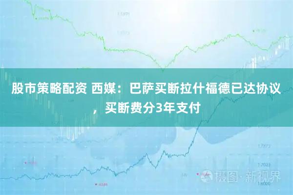 股市策略配资 西媒：巴萨买断拉什福德已达协议，买断费分3年支付